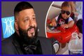 DJ Khaled's Son Aalam Rides Red Toy Car with Stylish Sunglasses on in a Cute Photo