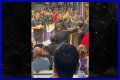 LeBron James Shoves Overzealous Fan Who Rushed Bench