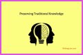 Traditional knowledge